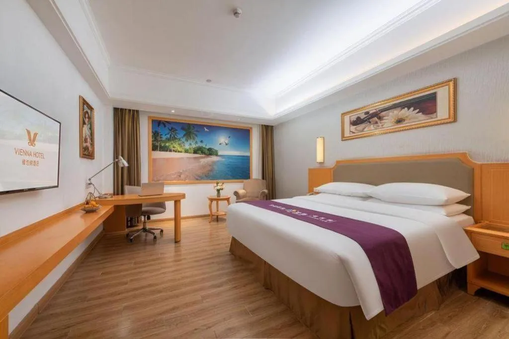Bed in Vienna Hotel Guangdong Foshan Wenhua North Road