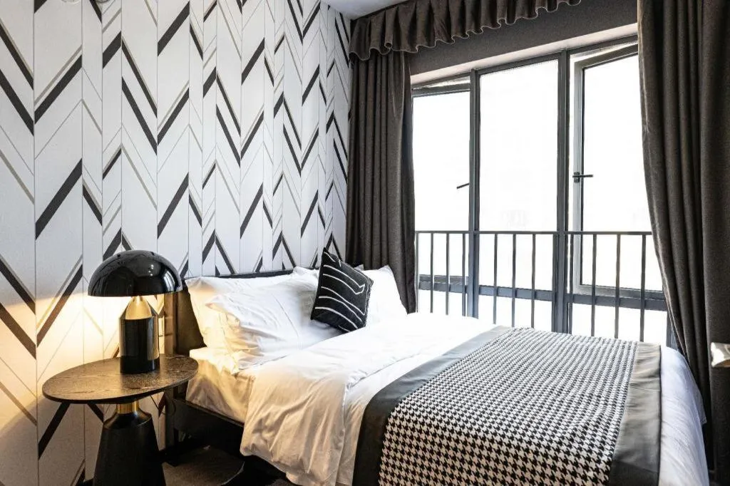 Bed in LIA Hotel Meilin Branch