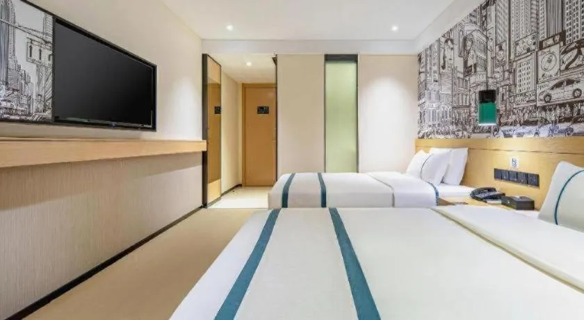 Bed in City Comfort Inn Nanning Kuaihuan Building Materials Market Yongwu Road Metro Station