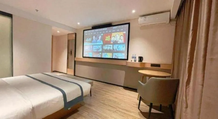 Bed in City Comfort Inn Nanning Kuaihuan Building Materials Market Yongwu Road Metro Station