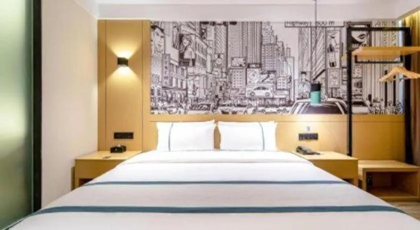 Bed in City Comfort Inn Nanning Kuaihuan Building Materials Market Yongwu Road Metro Station