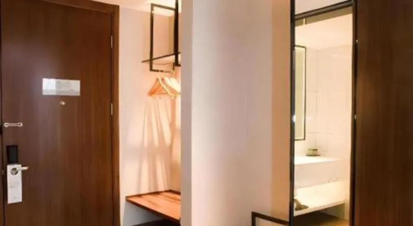 Bed in Borrman Hotel Baise High-speed Railway Station Hengning Plaza