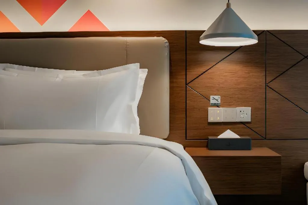 Bed in Borrman Hotel Xi'an North High-speed Railway Station