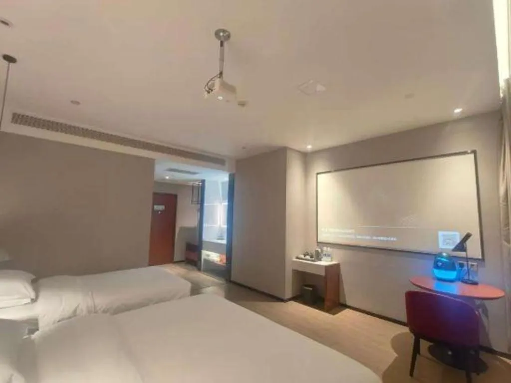 Bed in Borrman Hotel Xi'an North High-speed Railway Station