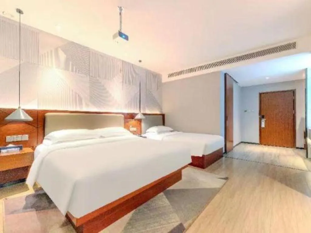 Bed in Borrman Hotel Xi'an North High-speed Railway Station