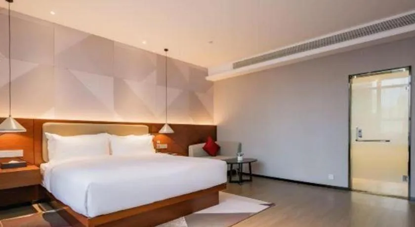 Bed in Borrman Hotel Xi'an North High-speed Railway Station