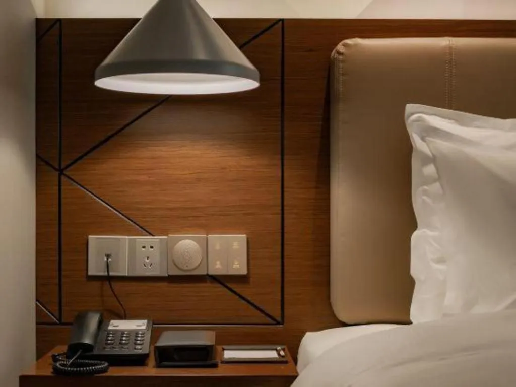 Bed in Borrman Hotel Xi'an North High-speed Railway Station