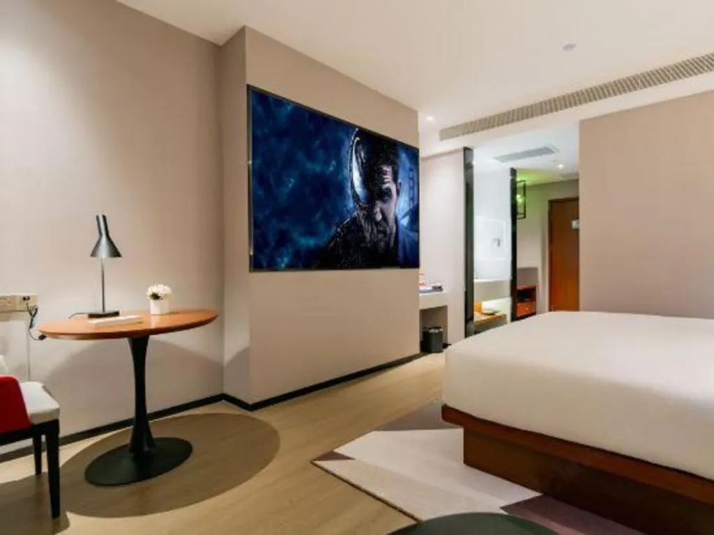 Bed in Borrman Hotel Xi'an North High-speed Railway Station