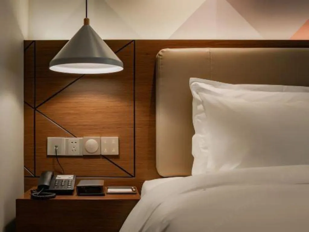 Bed in Borrman Hotel Xi'an North High-speed Railway Station