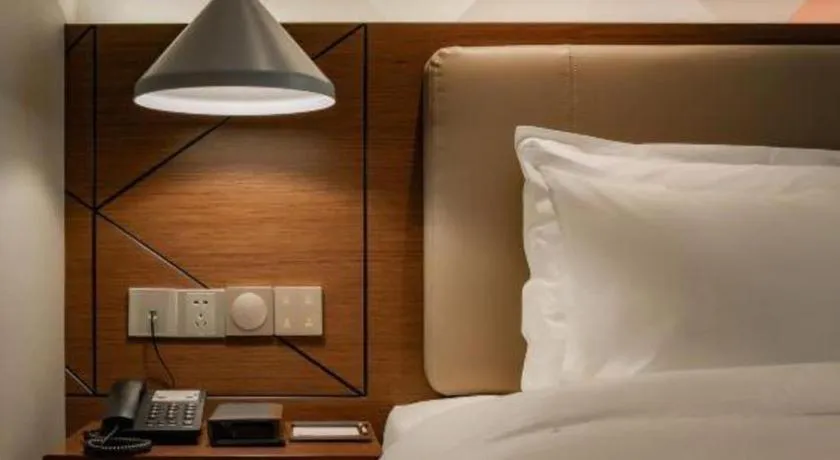 Bed in Borrman Hotel Xi'an North High-speed Railway Station