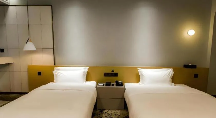 Bed in Borrman Hotel Jining High-tech Huangtun