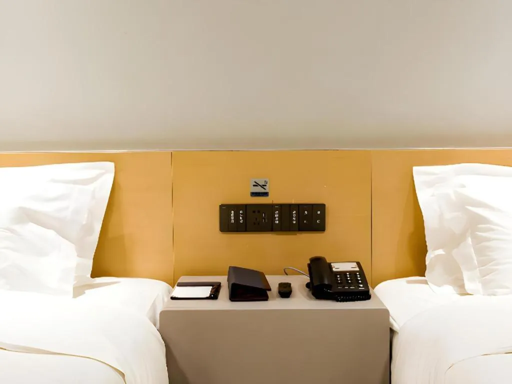 Bed in Borrman Hotel Jining High-tech Huangtun