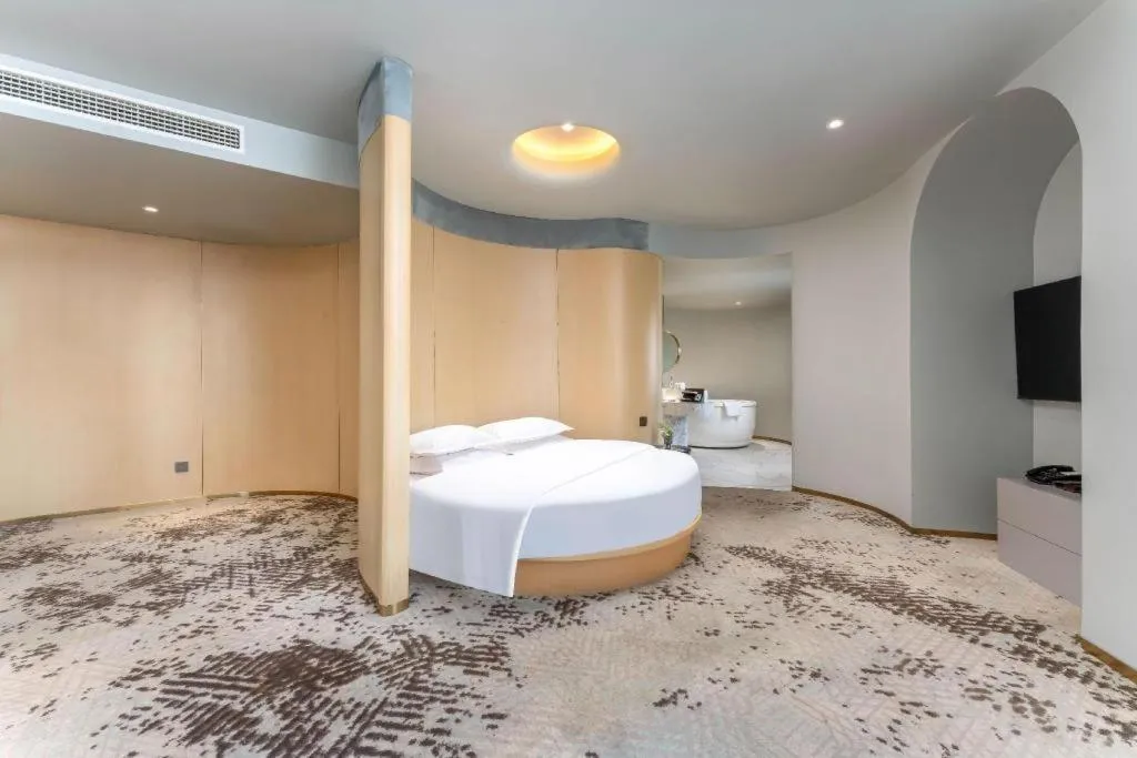 Bed in Borrman Hotel Jining High-tech Huangtun