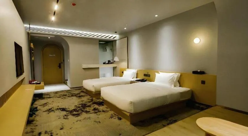 Bed in Borrman Hotel Jining High-tech Huangtun