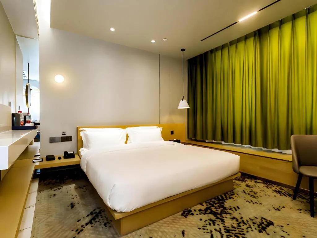 Bed in Borrman Hotel Jining High-tech Huangtun