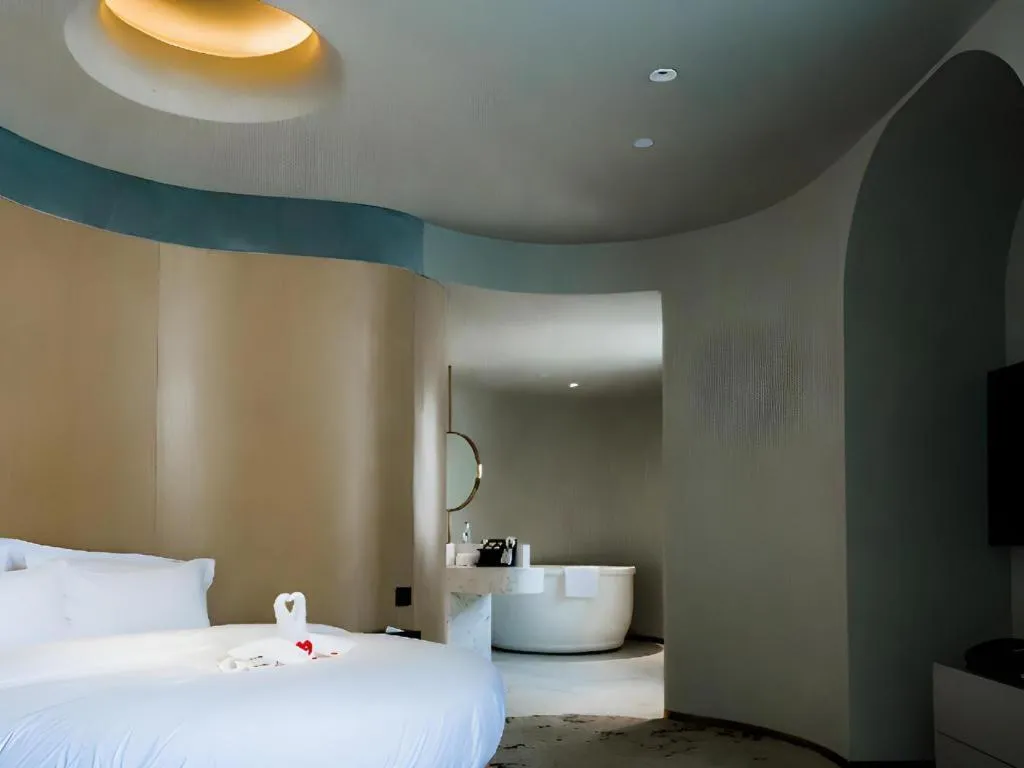 Bed in Borrman Hotel Jining High-tech Huangtun