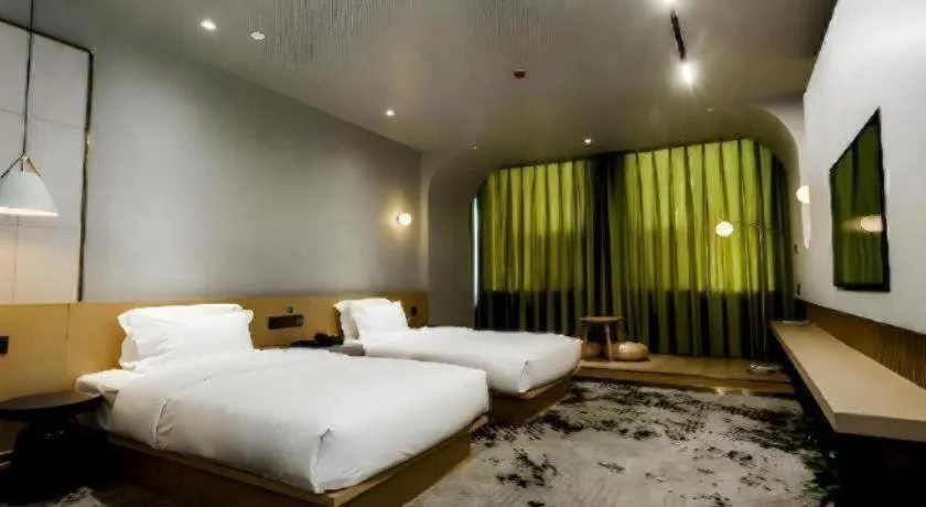 Bed in Borrman Hotel Jining High-tech Huangtun