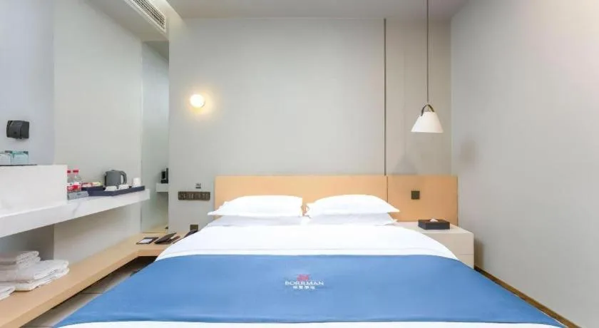 Bed in Borrman Hotel Jining High-tech Huangtun
