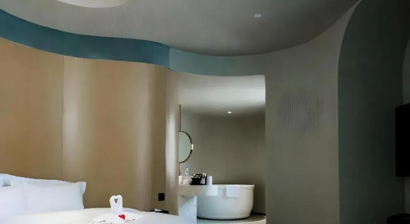 Bed in Borrman Hotel Jining High-tech Huangtun