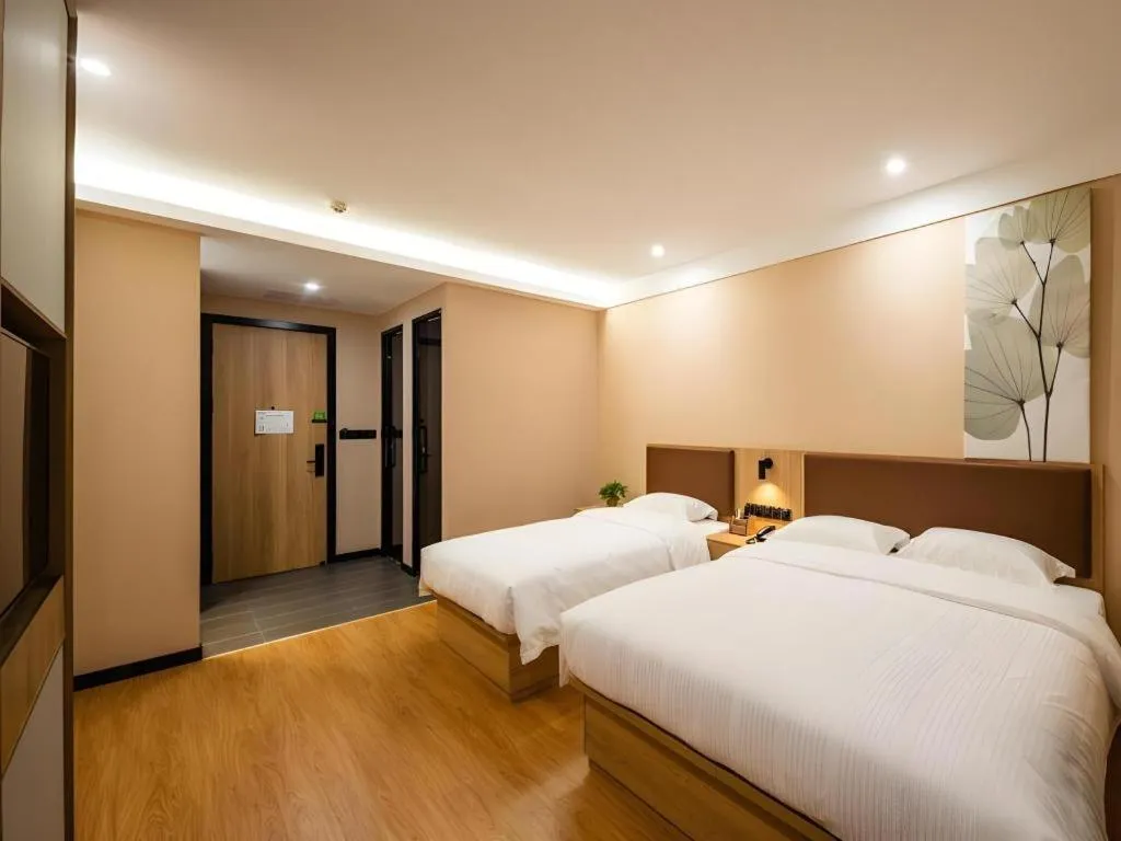 Bed in Green Tree Inn Shenyang Middle Street