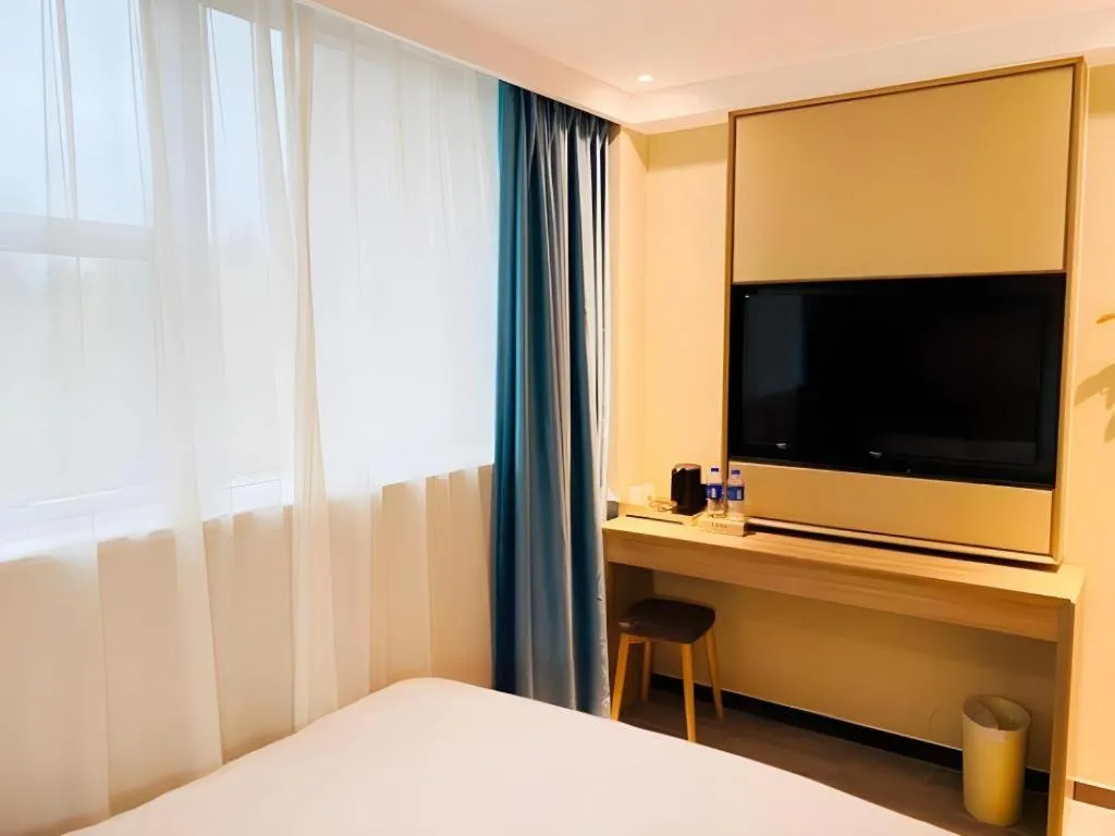 Bed in Green Tree Inn Nanjing Xinjiekou Wangfu Avenue