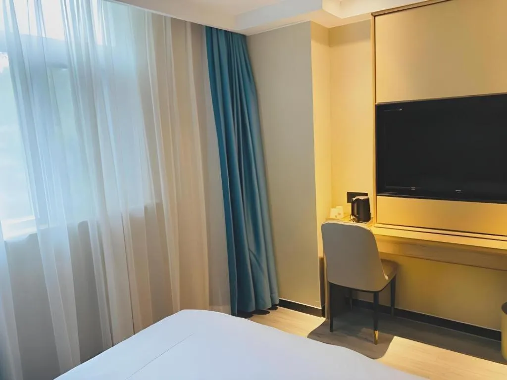 Bed in Green Tree Inn Nanjing Xinjiekou Wangfu Avenue