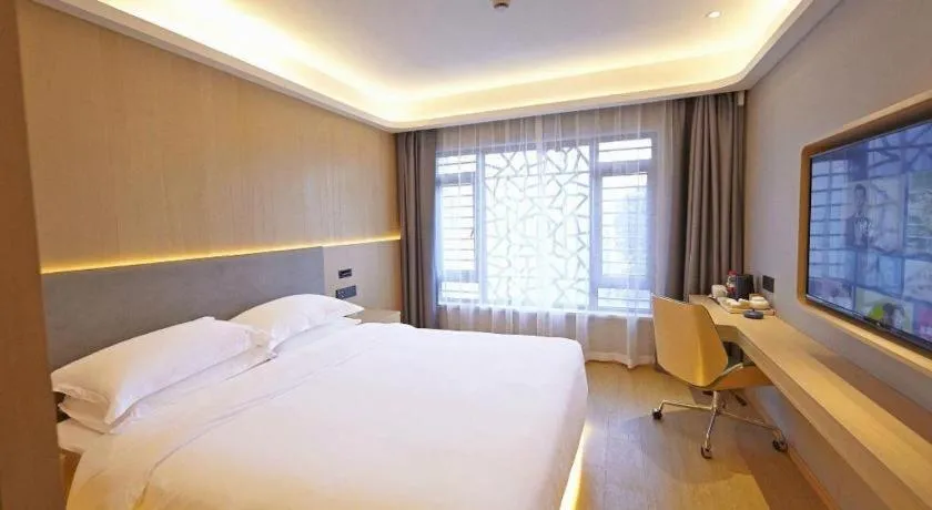 Bed in Deep Sleep Hotel Nanjing Confucius Temple Metro Station