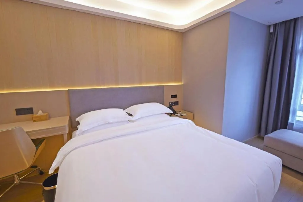 Bed in Deep Sleep Hotel Nanjing Confucius Temple Metro Station