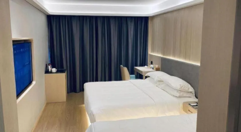 Bed in Deep Sleep Hotel Nanjing Confucius Temple Metro Station