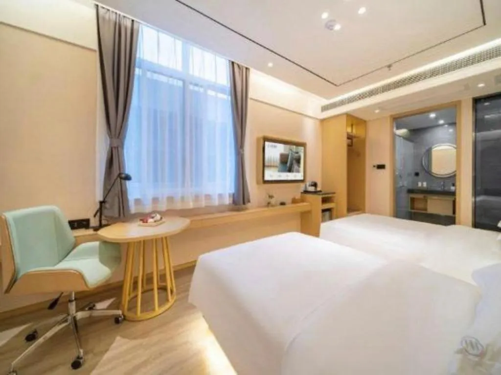 Bed in Deep Sleep Hotel Nanjing Confucius Temple Metro Station