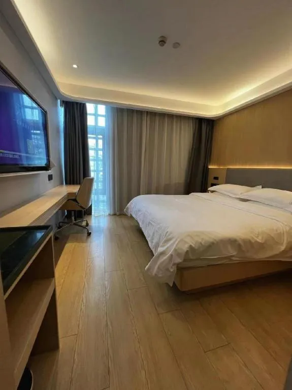 Bed in Deep Sleep Hotel Nanjing Confucius Temple Metro Station