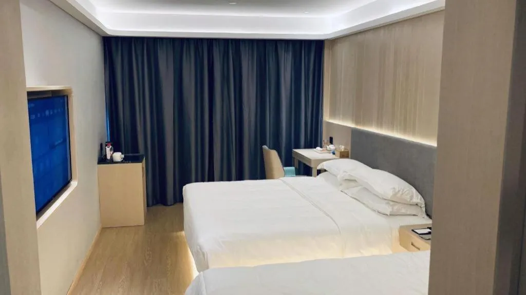 Bed in Deep Sleep Hotel Nanjing Confucius Temple Metro Station