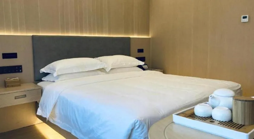 Bed in Deep Sleep Hotel Nanjing Confucius Temple Metro Station