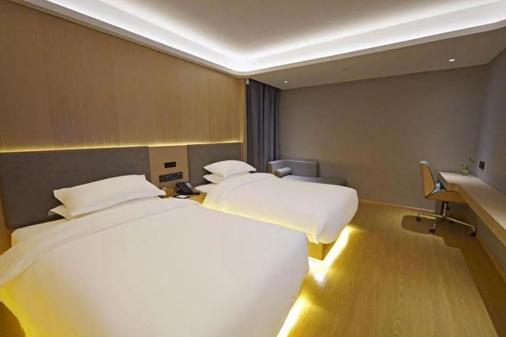 Bed in Deep Sleep Hotel Nanjing Confucius Temple Metro Station