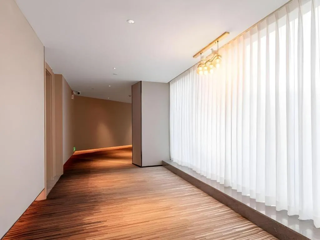 Bed in Green Tree Inn Zhuhai International Airport Huafa Shangdu