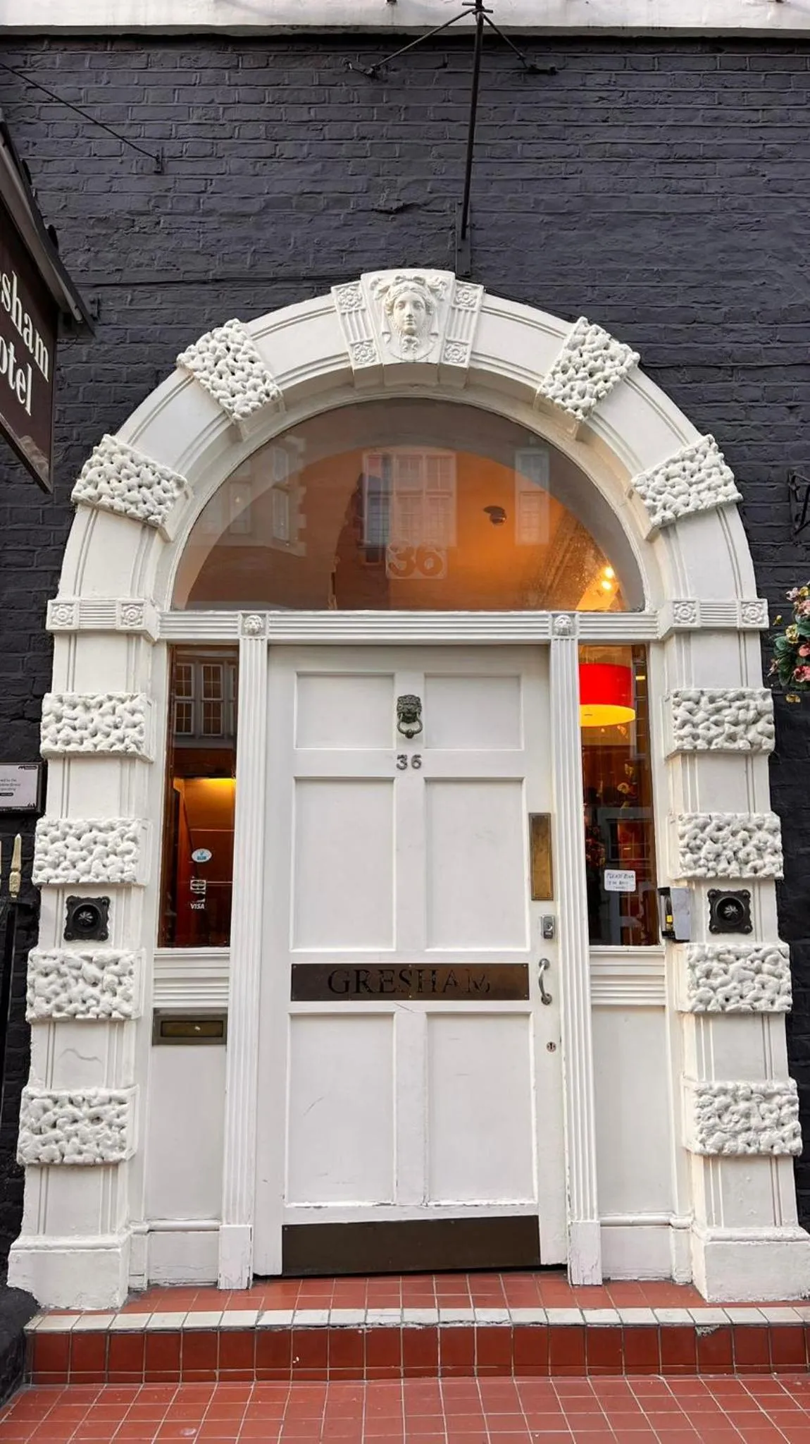 Facade/entrance in Gresham Hotel Bloomsbury