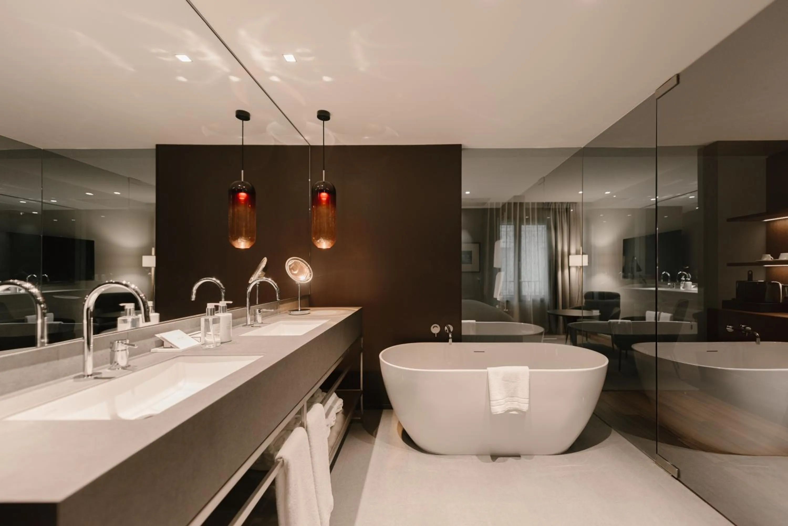 Bath in BoHo Hotel Budapest - Small Luxury Hotels