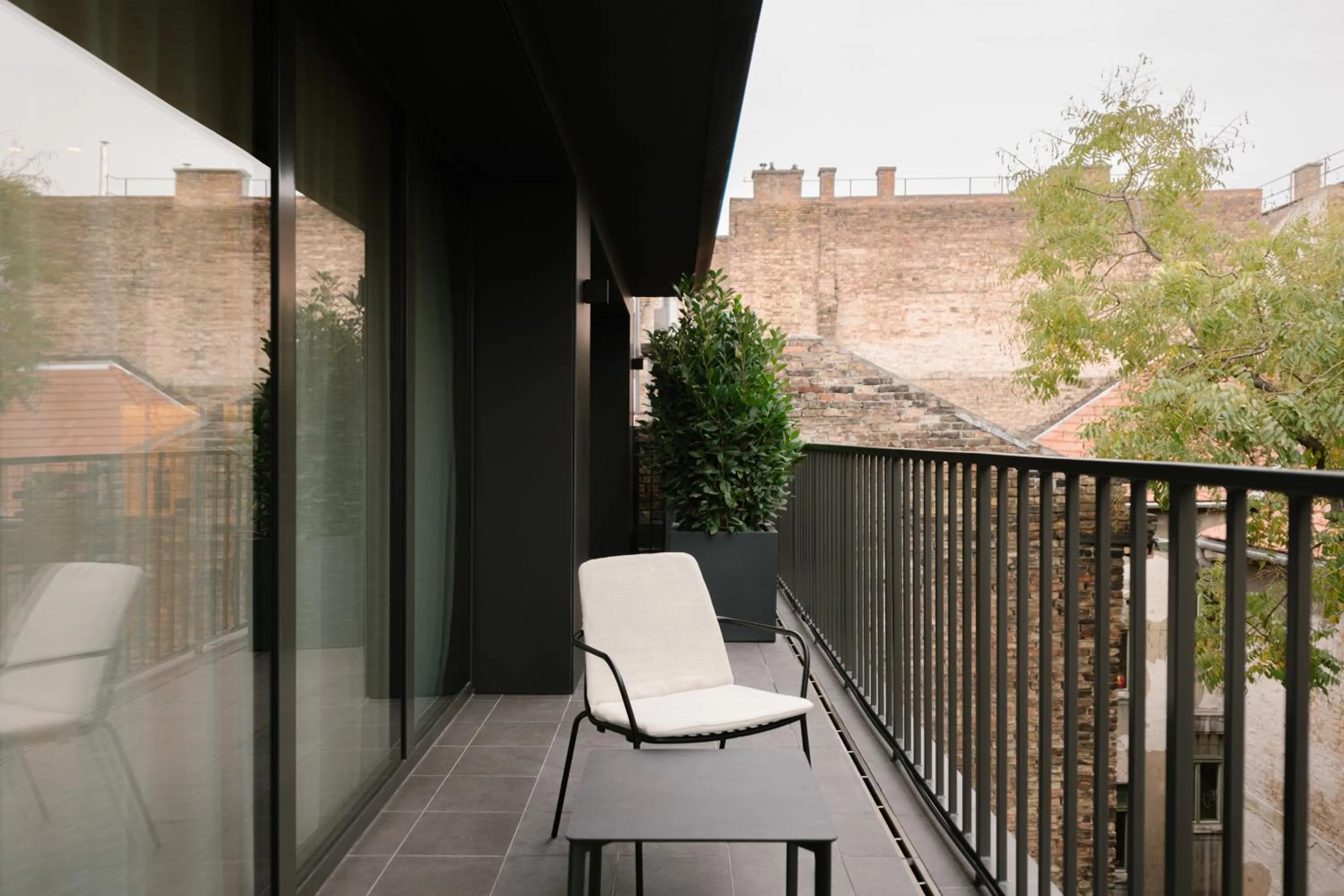 Balcony/Terrace in BoHo Hotel Budapest - Small Luxury Hotels