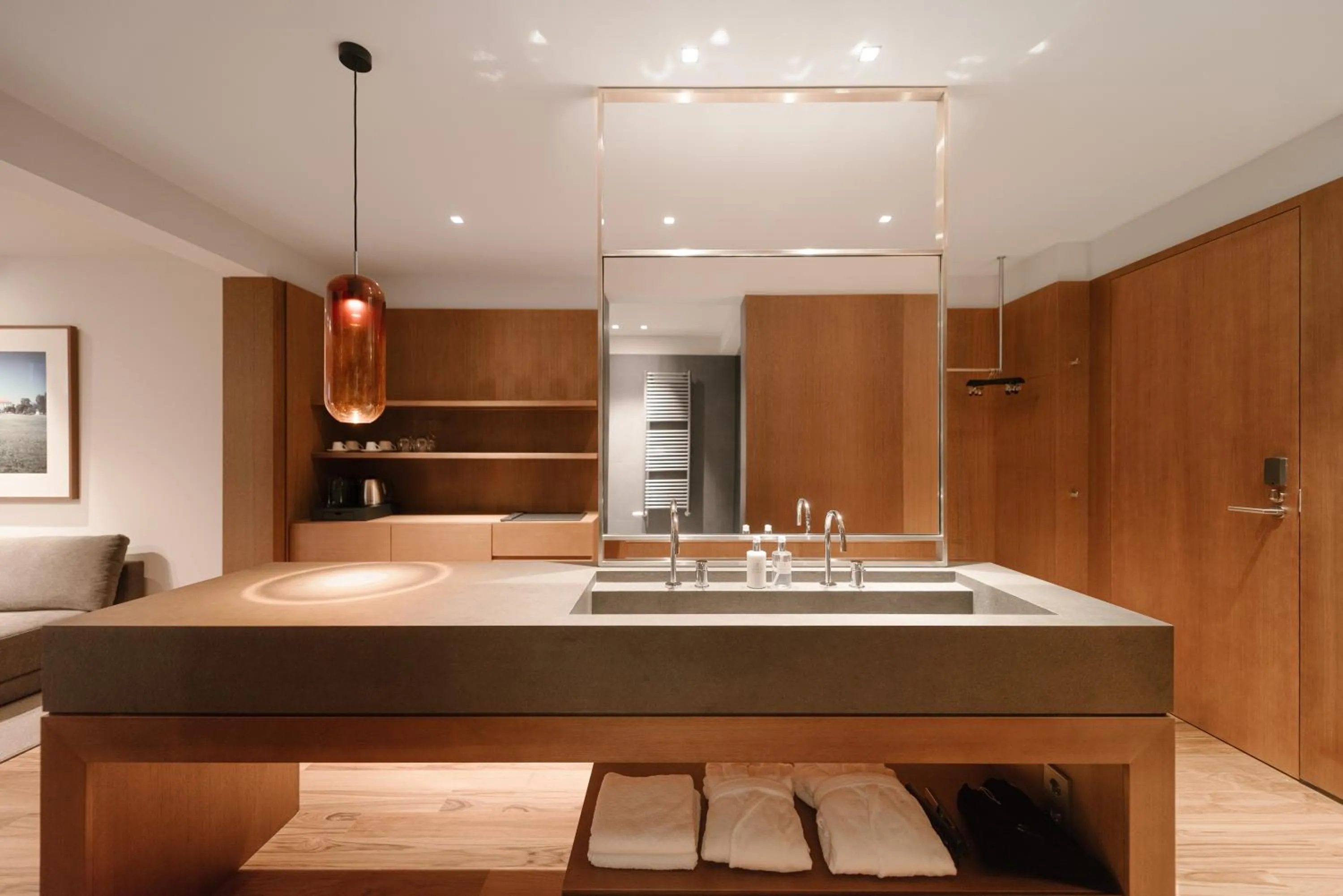 Kitchen or kitchenette in BoHo Hotel Budapest - Small Luxury Hotels