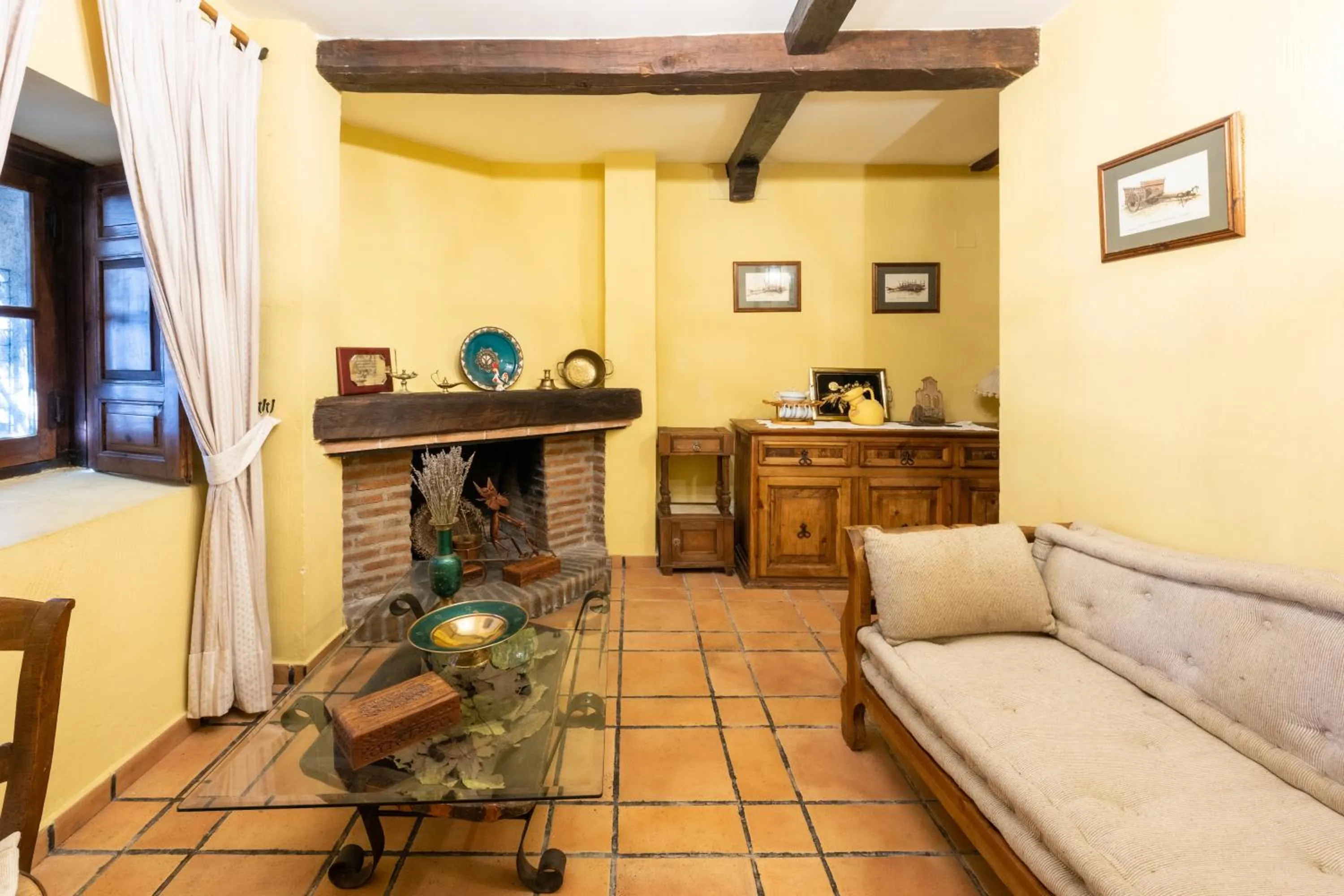 Living room in Posada El Aprisco Manjirón