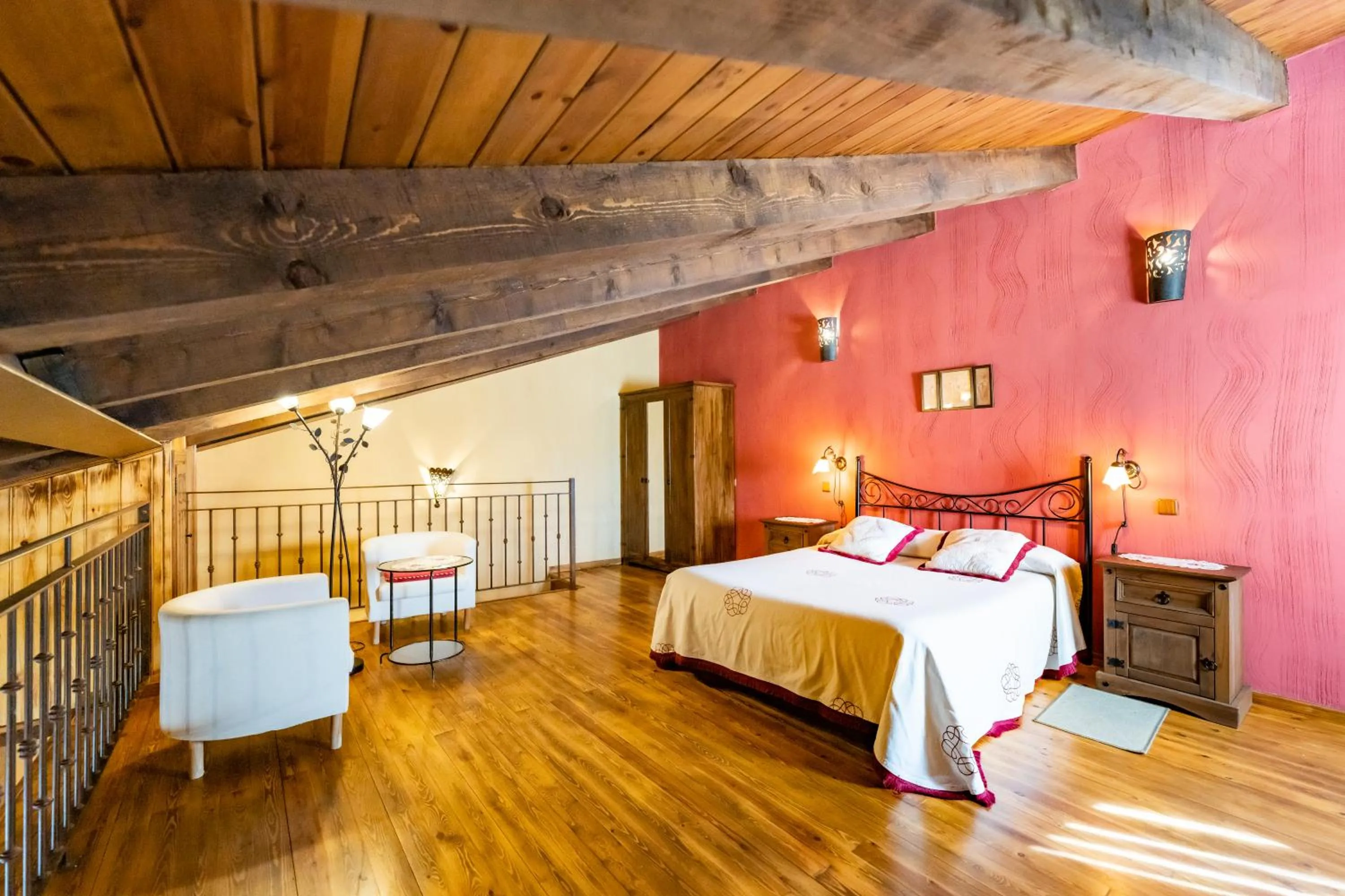 Photo of the whole room, Bed in Posada El Aprisco Manjirón