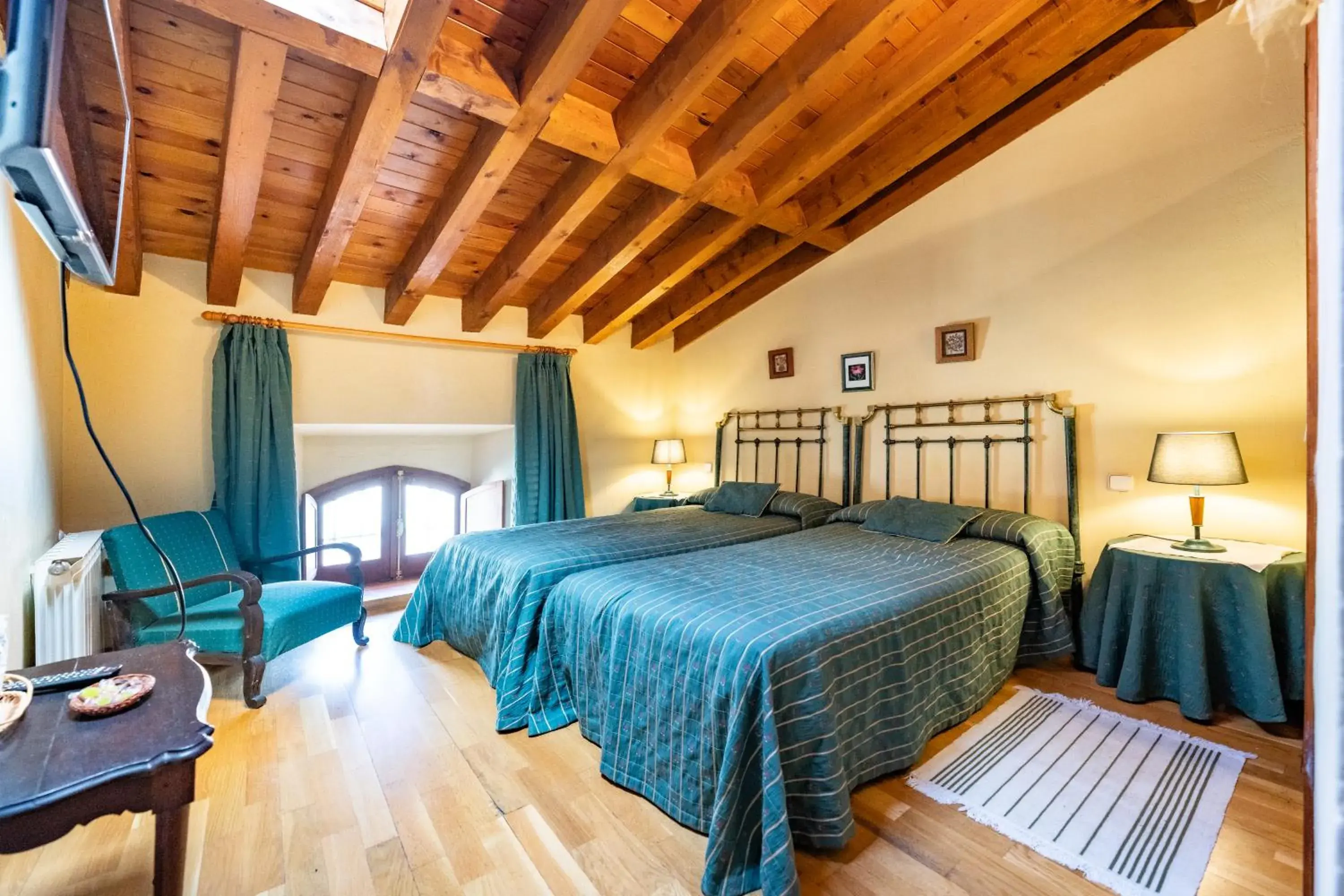 Twin Room with Bathroom in Posada El Aprisco Manjirón Twin Room with Bathroom in Posada El Aprisco Manjirón