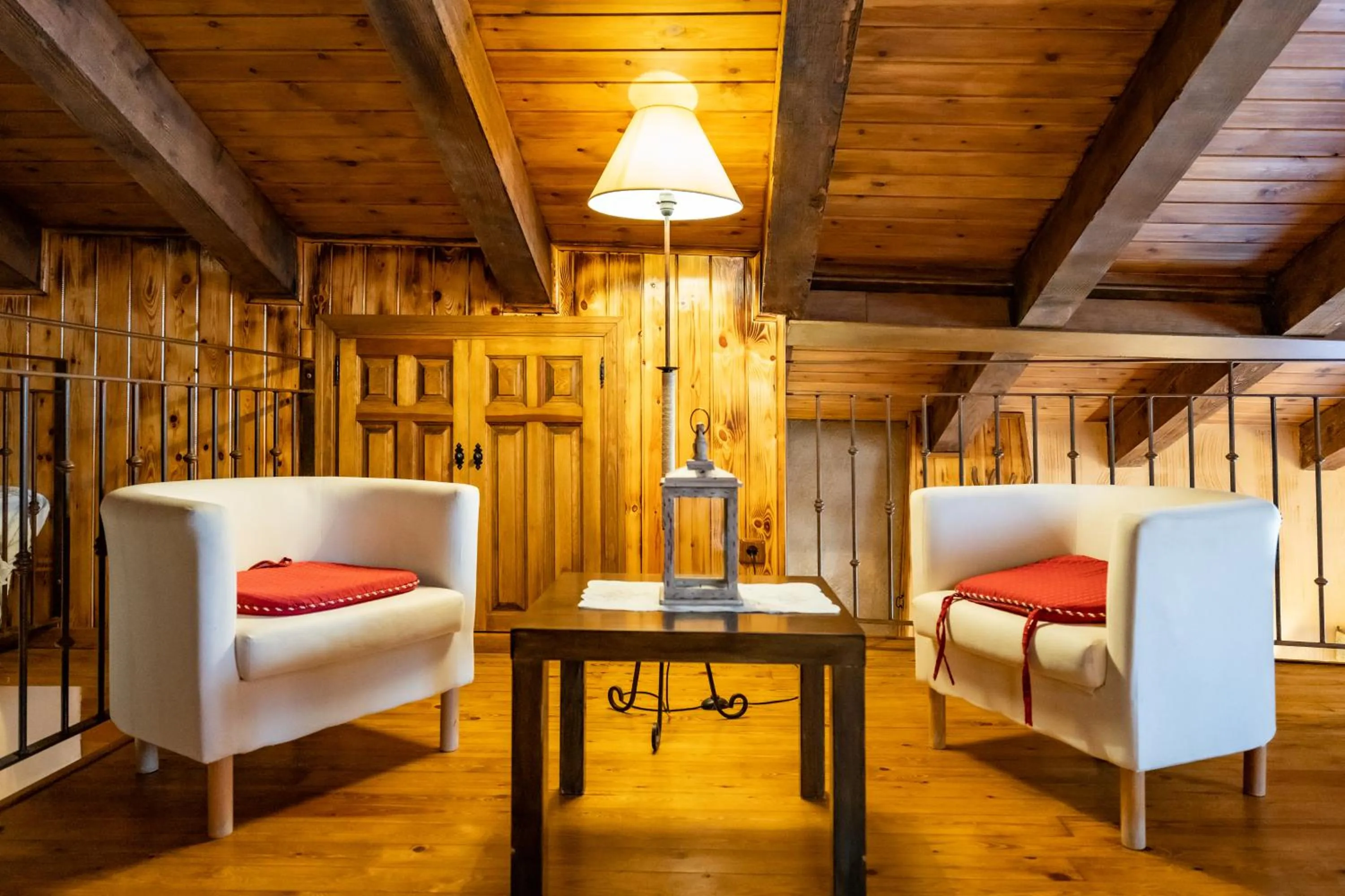 Seating area in Posada El Aprisco Manjirón