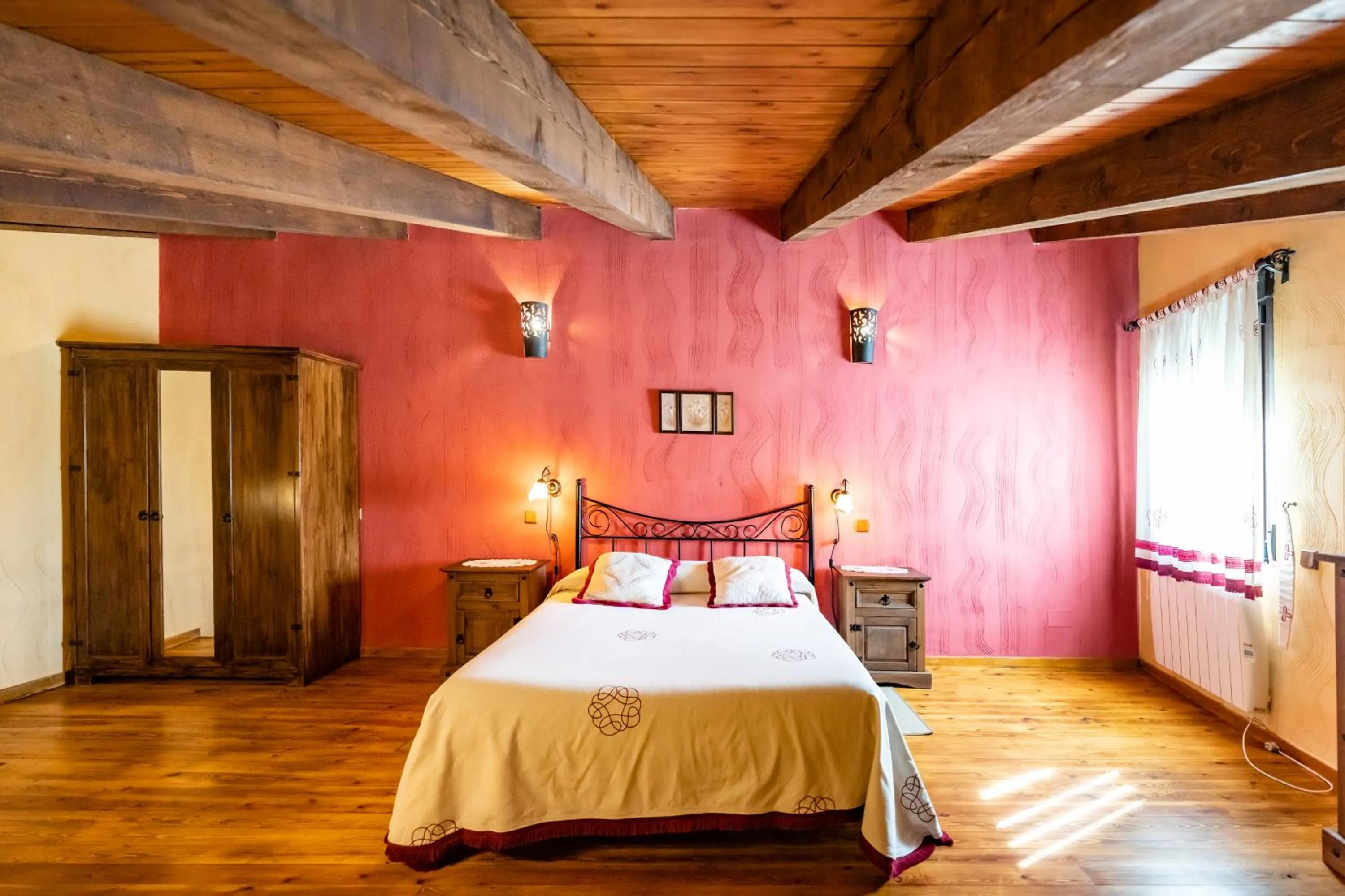 Bed in Posada El Aprisco Manjirón