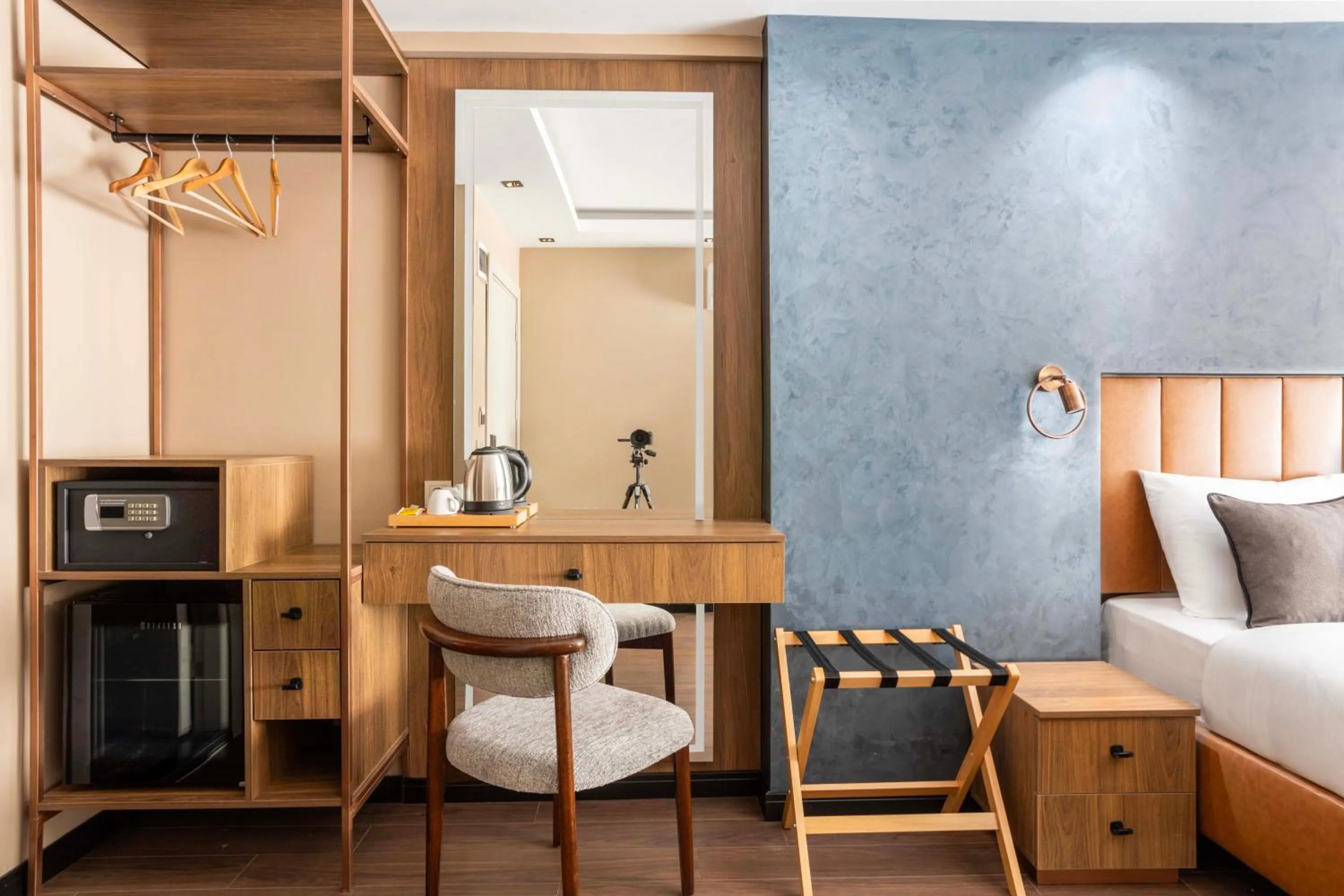 furniture, Bed in Marlon Hotel