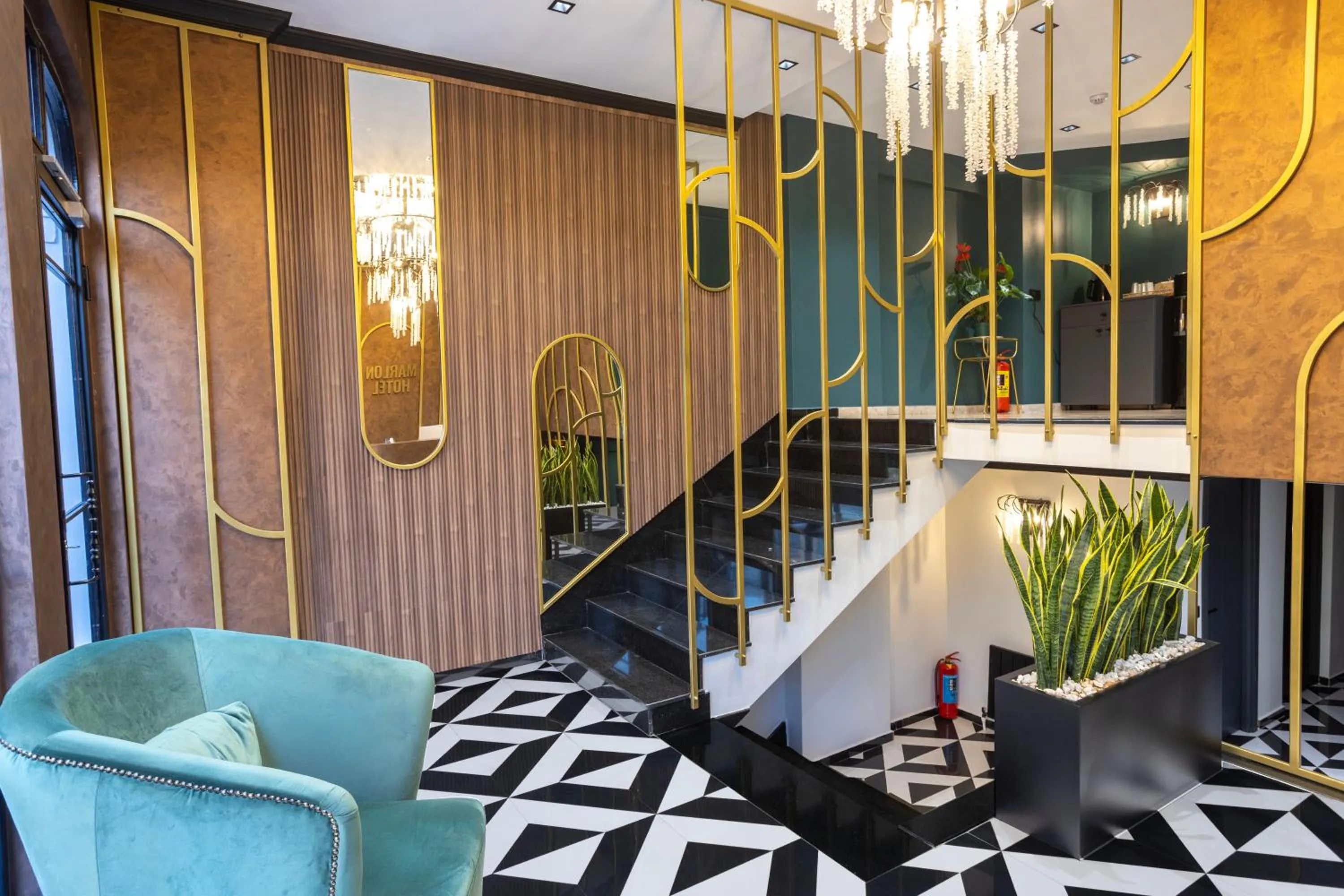 Lobby or reception in Marlon Hotel