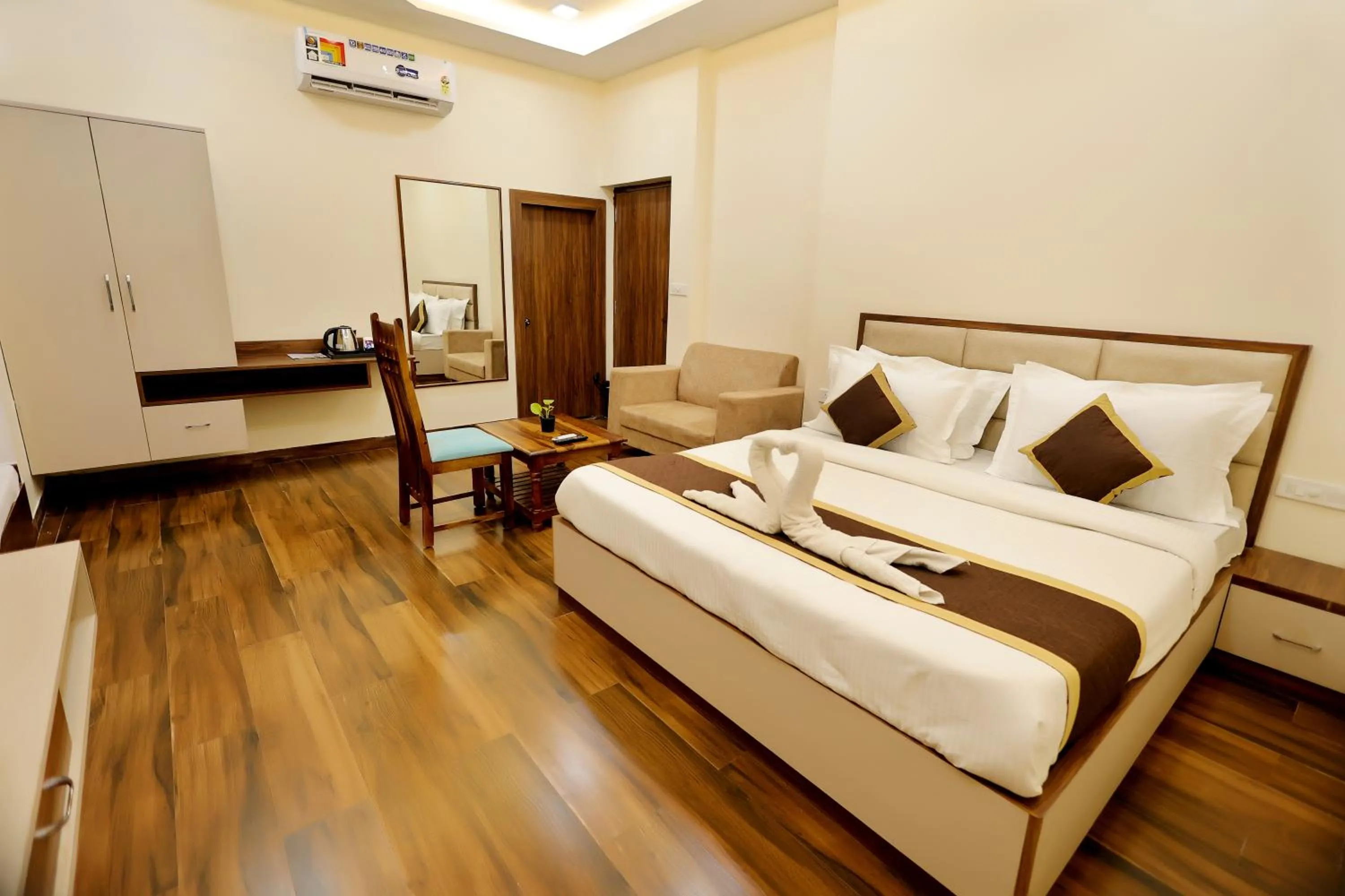 Bed in Manas Resort by Rudrakshi