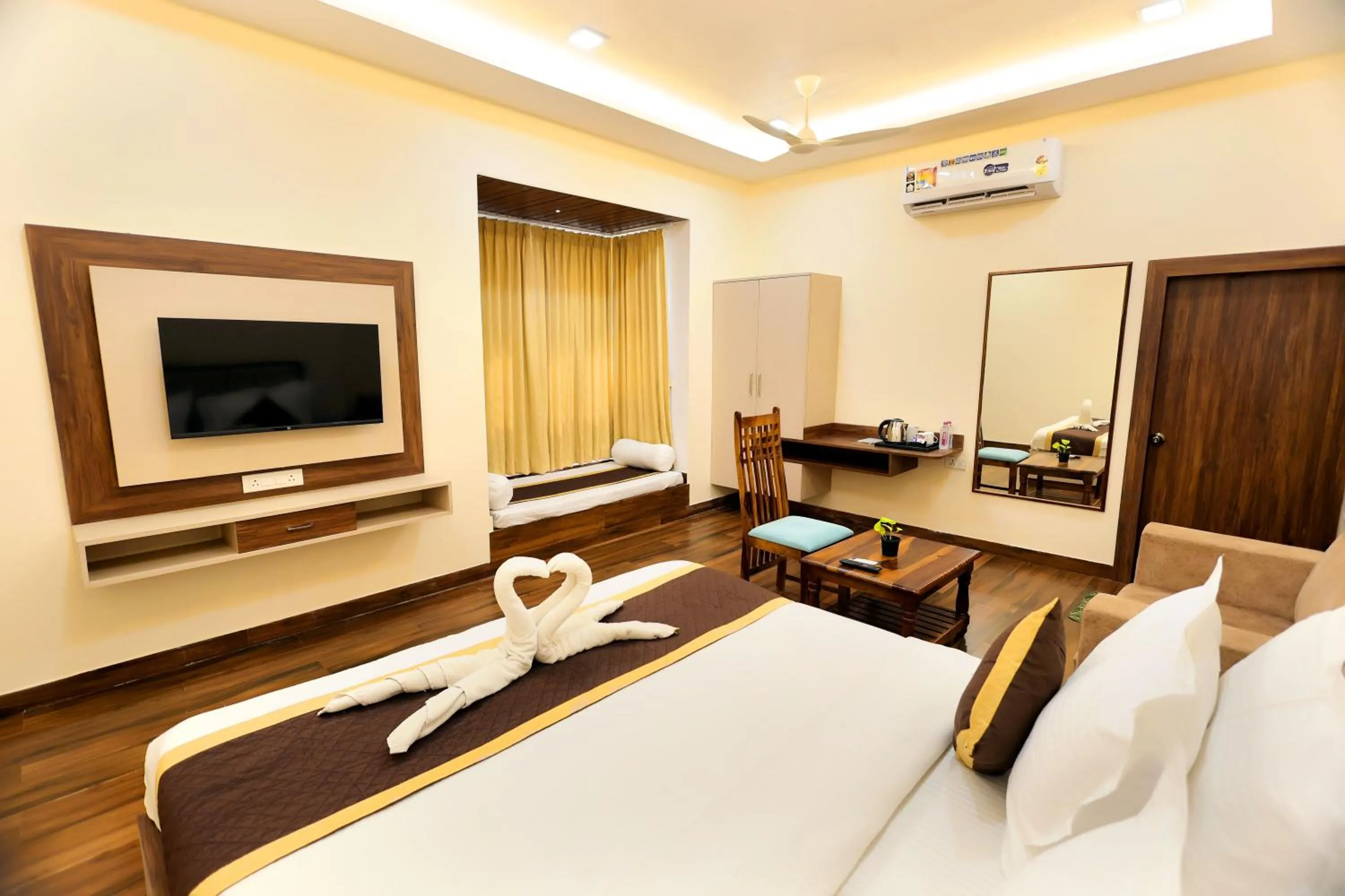 Bed in Manas Resort by Rudrakshi