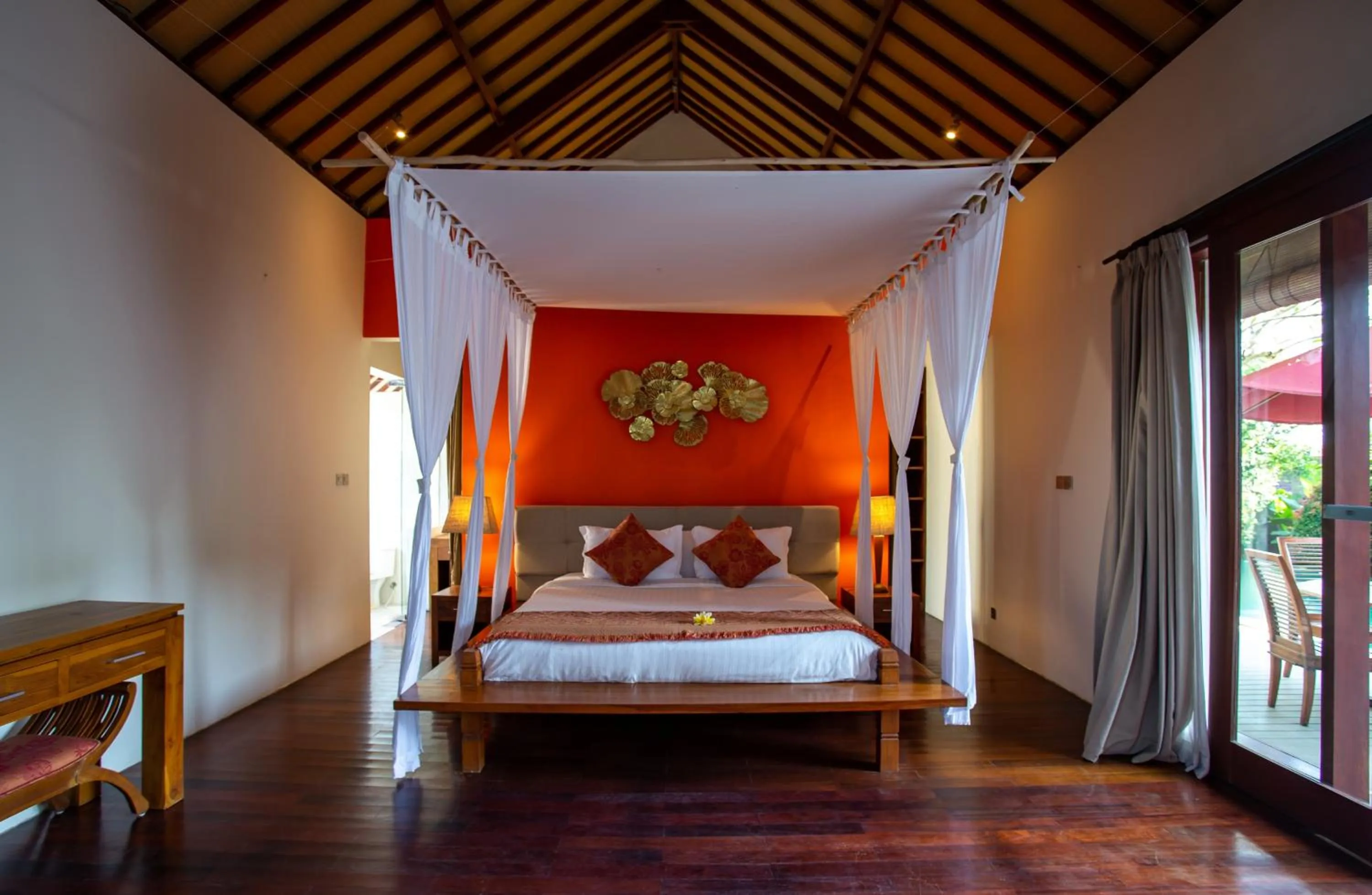 Bedroom, Bed in Enchanting Canggu Villa