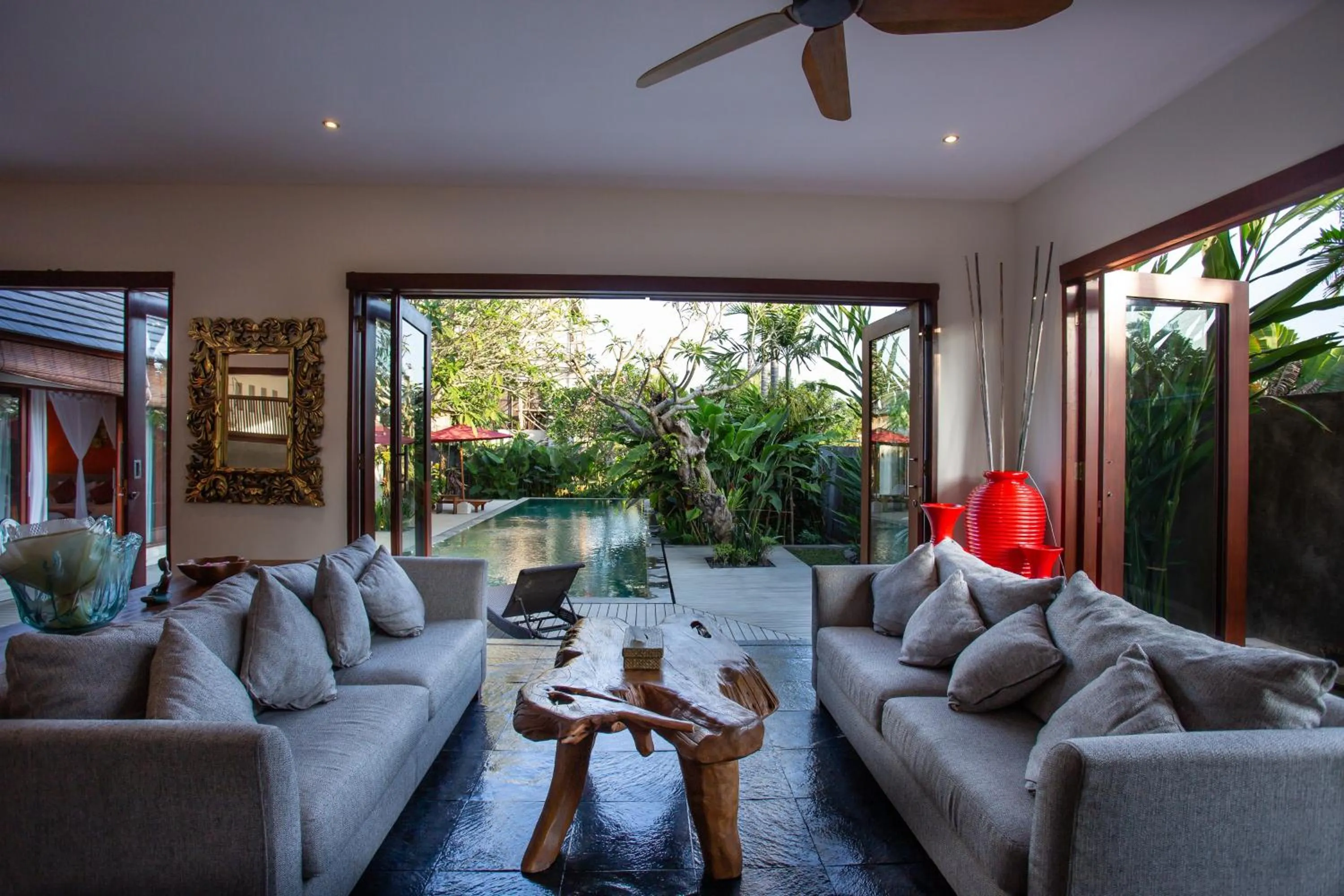 Living room in Enchanting Canggu Villa